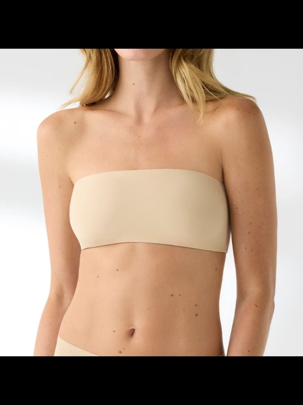 NWT XS True Body Convertible Bandeau Bra, Desert